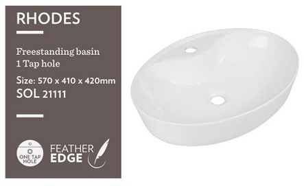 RHODES FREESTANDING BASIN